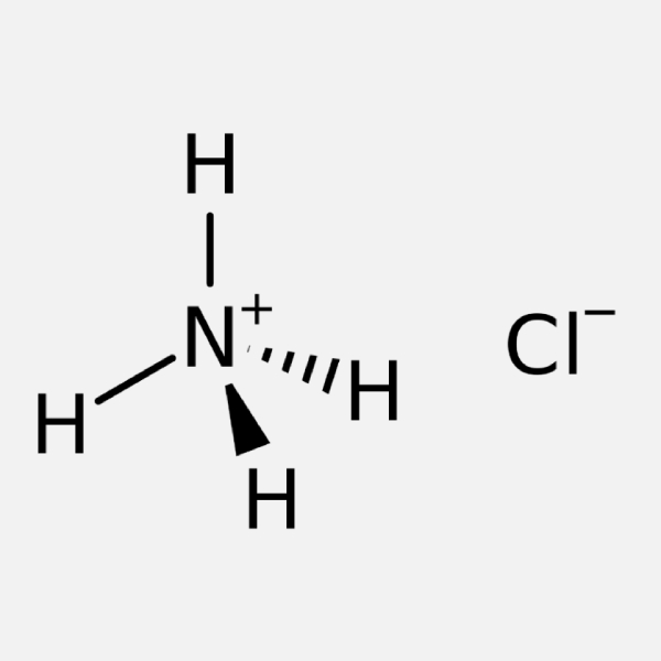 Ammonium Chloride, ACS Grade, Poly Bottle, 500g
